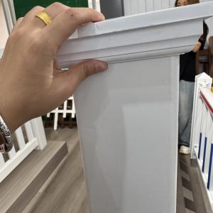 Sunproof Pvc White Privacy Vinyl Fence 8 Ft Wide Post 2590mm