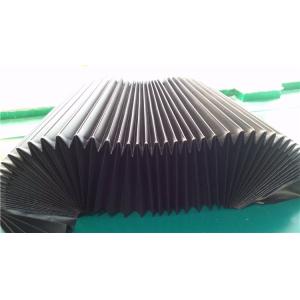 Cheap Heat-sealed &amp;folded bellows fabric +PVC for any kind of machine dust covers for sale