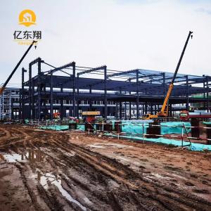 Custom Steel Truss Roof Warehouse Q235B Q355B Prefabricated Structure