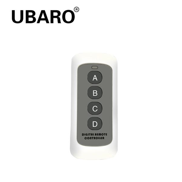Quality Plastic Shell Controller Smart Home Light Remote Control Switch with 4 Keys 433RF Transmitter Manual Control wholesale
