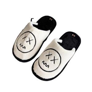 SGS Open Back Design Fuzzy Winter Womens Slippers