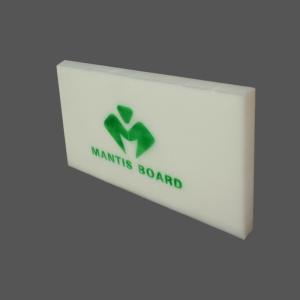 Lightweight Mantis Board Waterjet Cutting Process Rigid Recyclable Quiet