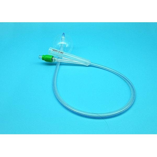 Quality Light Weight Latex Free Foley Catheter , 2 Way Urinary Catheter EO Sterilize wholesale