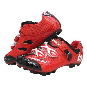 Shockproof Mens SPD Cycling Shoes Water Resistant Anti - Collision Design