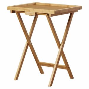 Cheap 2017 new arrival folding bamboo snack tray table for sale