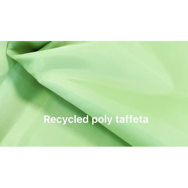 China producer 360T polyester taffeta Recycled polyester taffeta Fabric for down