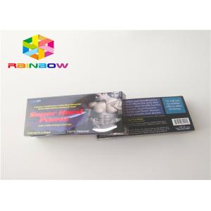 Embossed Printing Paper Box Packaging Small Commodity Product With Window