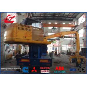 Mobile Hydraulic Metal Compactor Machine Remote Control Diesel Engine with Truck