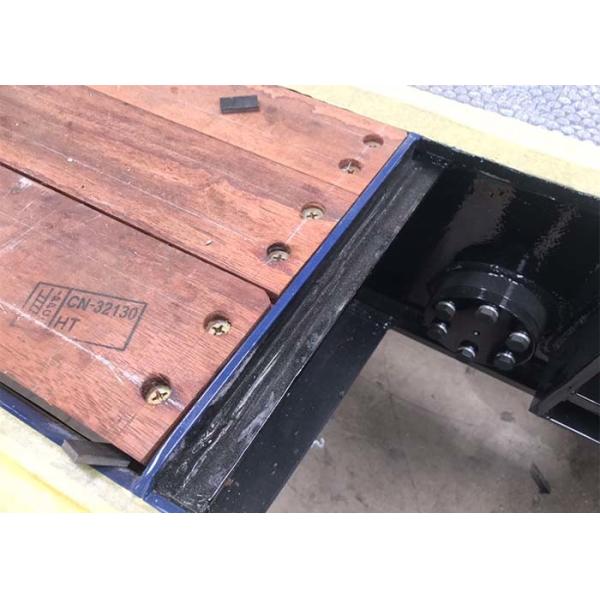 Quality Merbau Semi Trailer Spare Parts Timber Floor 3-5mm Thickness For Truck wholesale