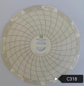 China Chart paper C318 for son C318 Chart Paper for Super-Compact Temperature Chart Recorders, -5 to 20C, 7 Day: on sale