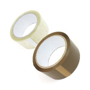 Clear And Brown BOPP Packing Tape Carton Sealing Tape Very Sticky