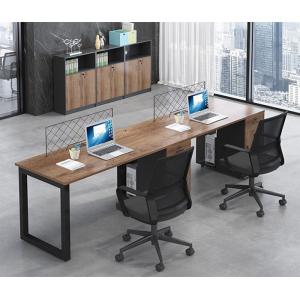 Office Furniture Table Two Person Melamine Office Workstation