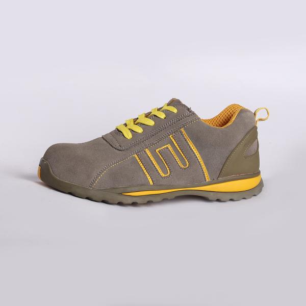 Quality Lightweight Low Cut Safety Shoes with Lace-Up Closure Rubber Sole Material and Lightweight Design wholesale