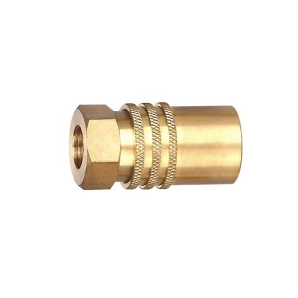 Mold Coolant Brass Quick Coupler Compact And Extension Thread Ends Moldmate