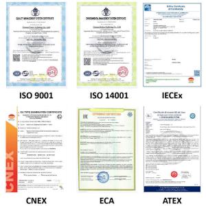 Hazardous Area Lighting Aluminum Aolly IP66 50-100W High Efficiency LED