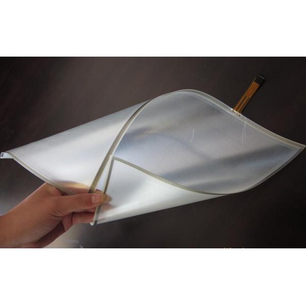 4W 42" Wire Resistive Touch Panel With Black Frame , Transparent Touch Screen