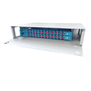 Rack Mount Fiber Optical ODF Module 2U 24Fiber Sliding Modular