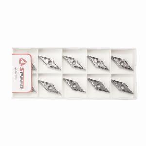 Speed VNMG160404 Machining Cermet Inserts Durable Wear Resistant Cutting Tool