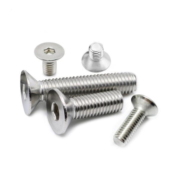 Quality Sale DIN Standard Stainless Steel Allen Key Bolts with Socket Round Flat Countersunk Head wholesale