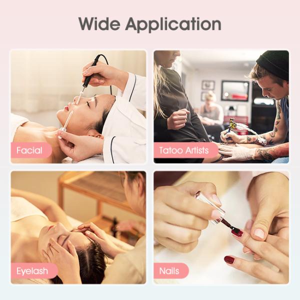 Whole Set LED Half Moon Light 60 Watt Skin Care 7500k Colour Changing Lamp For Nail Studio