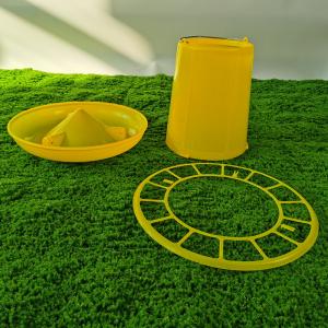 Cheap Plastic Poultry Feed Bucket In Standard Size For Poultry Farm 31.4cm X 37.4cm for sale