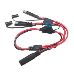 12V 24V SPT-2 10AWG 2Pin SAE Quick Disconnect Extension Cable For Automotive