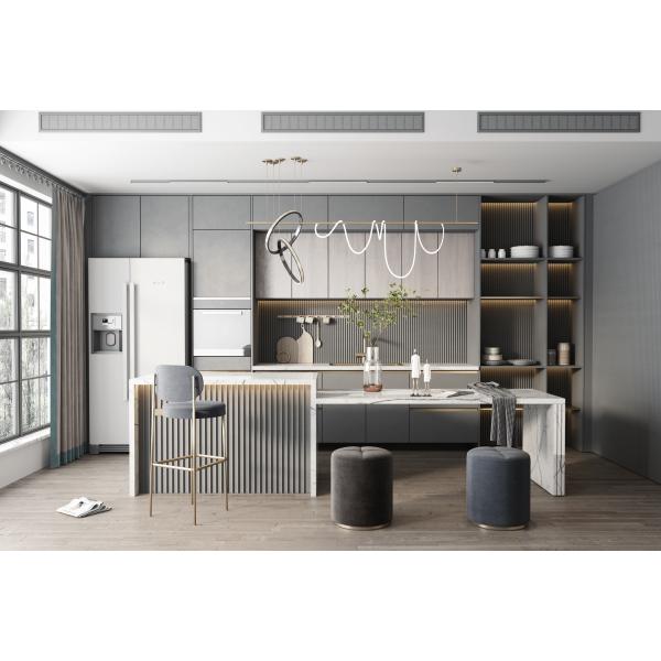 Quality Modern Kitchen Cabinet Set with Sink Faucet and Accessories wholesale