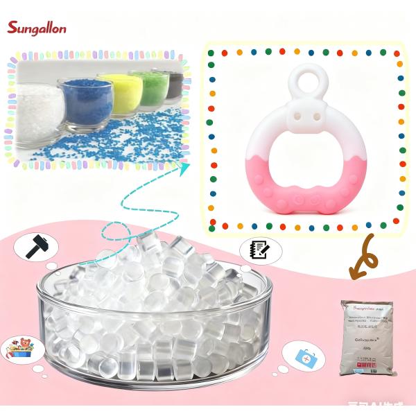 TPE Granules for Infant Toys-Safe & Odor-Free, Eco-Friendly & Easy to Process