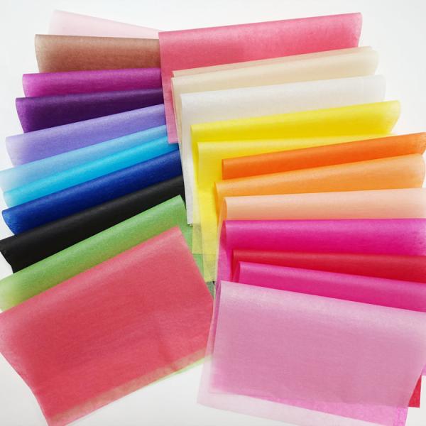 Quality Moisture Proof 75CM*50CM 17g Multi Color Tissue Paper Gift Wrapping wholesale