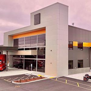 Steel Structure Prefab Car Showroom Building for Auto Exhibition