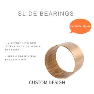 D100mm CuSn8 Bronze Thrust Washers For Construction Machinery