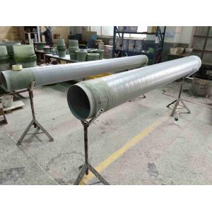 Cheap Butt Welding Large Diameter Fiberglass Pipe For Chemical Plant for sale