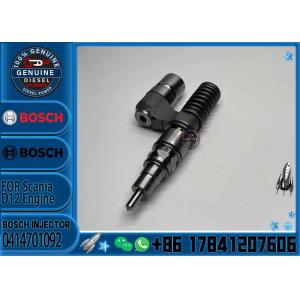 Genuine diesel fuel Injection pump common rail fuel Injector 1734493 0414701092