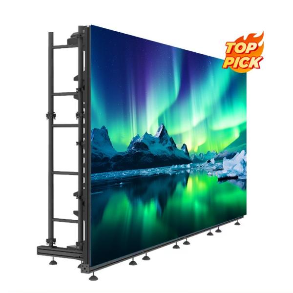 Easy Installing Custom Video Wall P2 P2.6 2.9 P3.91 P4 Movable Display Panel