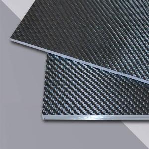 Corrosion Resistance Carbon Fibre Sheets / Plates Advanced Strength And