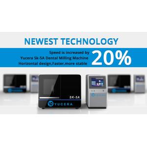 China Precision 0.2mm Dental Milling Machine 5 Axis Dry Milling Method With Software CAD CAM on sale China Precision 0.2mm Dental Milling Machine 5 Axis Dry Milling Method With Software CAD CAM on sale