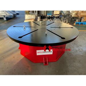 Horizontal 10T Welding Positioner Turntable With Hand Control Box