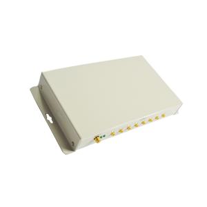 White RFID Antenna Multiplexer With 1 SMA RF Output Interface