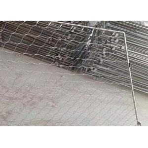 China Suspended Safety Stainless Steel Rope Netting Flexibility And Excellent on sale