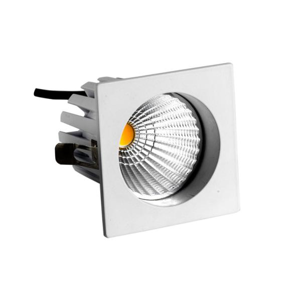 Quality 9W 45° Beam Angle Dimmable LED Down Lights With Edison Chip Sqaure 750LM CRI83 wholesale