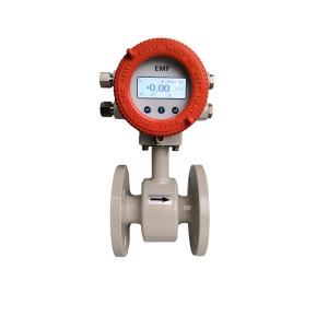 LCD display clamped/sanitary electromagnetic flow meter data logger