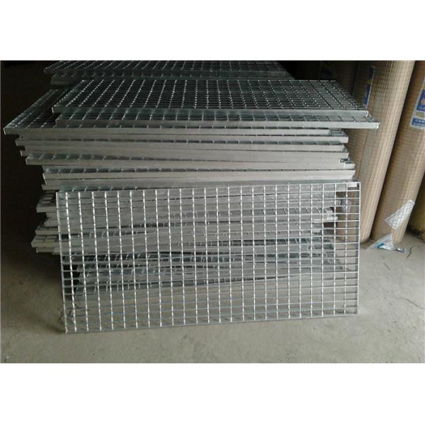 Platform Serrated Galvanized Steel Bar Grating 600mm Width