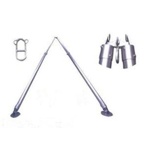 Cheap Aluminum Alloy A shape Tubular Tower Erection Tools / Stringing Equipment Gin Pole for sale