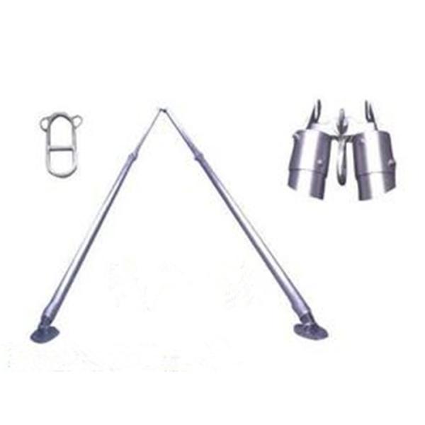 Aluminum Alloy A shape Tubular Tower Erection Tools / Stringing Equipment Gin