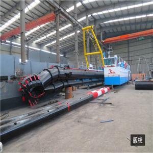 1050cbm/H 800Kw River Dredger Machine 14m Depth