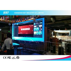 China P4mm Indoor Indoor Advertising LED Display Full Color High Brightness Ultra Thin Design on sale