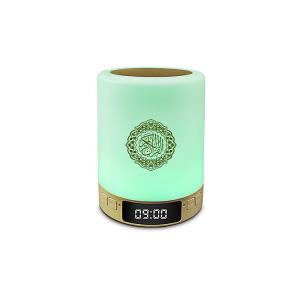 Gift Clock Portable Mini Touch LED Speaker Quran Lamp