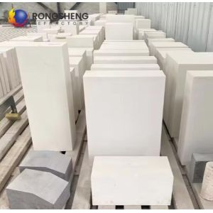 Rongsheng Wear-Resistant Brick Fused Cast Azs Block Casting Zirconia Corundum