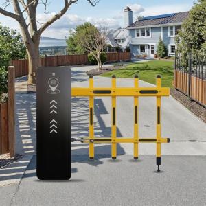 VIP Parking Barrier Gate with RFID Access Control - Folded Arm Design