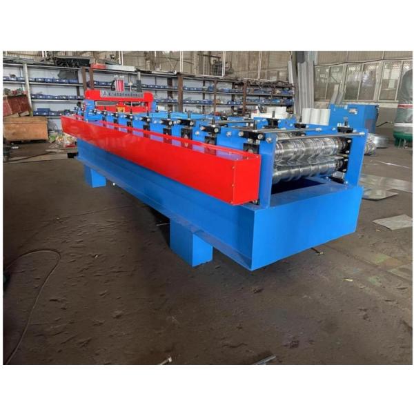 Quality 4kW Plate Press Machine 10-15m/Min Forming Speed PLC Microcomputer Control System wholesale